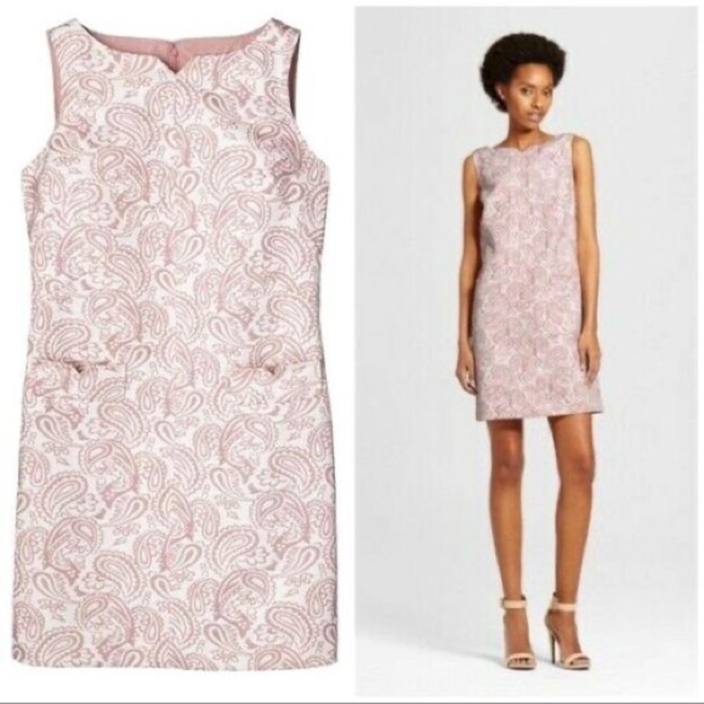 Victoria Beckham for Target Paisley Pink Dress